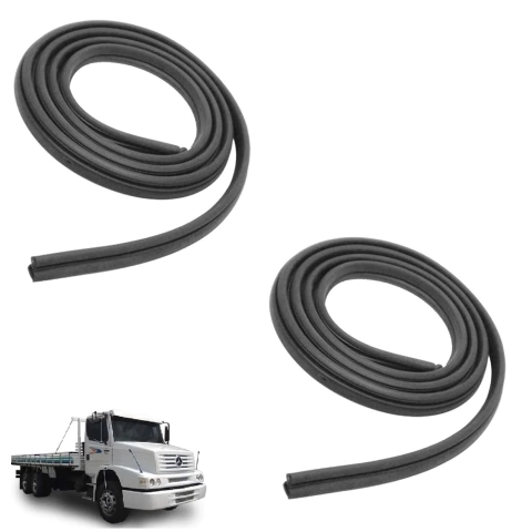 Jogo Borracha de Guarnição da Porta Caminhão Mb 709 710 914 1620 1618 1935 1720 712c 1215c 1718 2428 2423k CaraChata