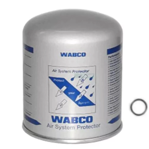 Filtro Válvula Secadora Apu Ar Wabco Prata Filtra Ar e Impurezas Liquidas 4329012231 - 4329011002