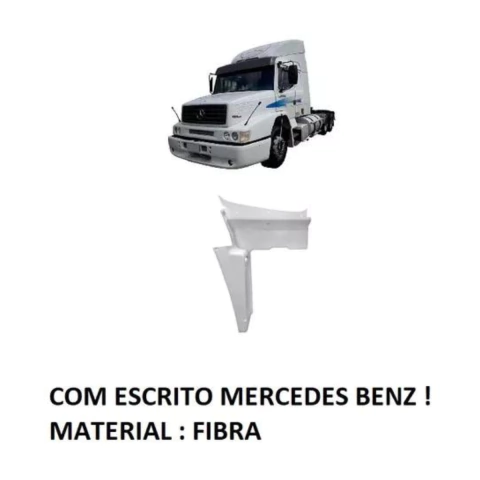 Paralama Estribo Acabamento Mb 1632 1634 1938 Fibra Direito