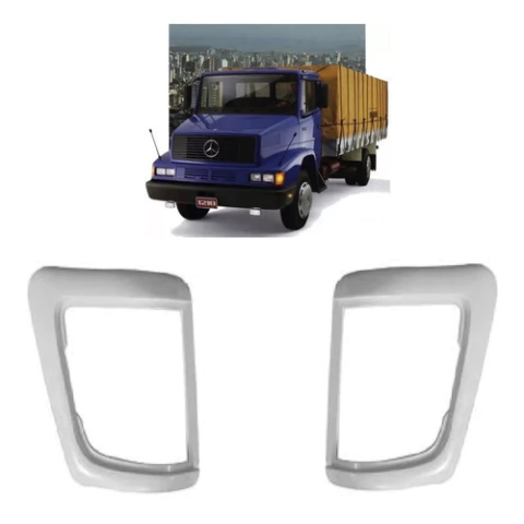 Par Moldura Lanterna Seta Pisca Mercedes-benz 1620 1618 1622