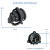 Farol de Milha Auxiliar Neblina Caminhões Mercedes Benz Actros 2016 a 2021 Atego 2013 a 2022 Atron 2014/.... C/Conector - comprar online