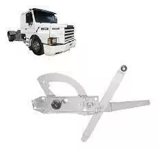 Maquina de Levantar Vidro Manual da Porta Scania 112 113 142 143 Bicudo Frontal Lado Esquerdo - 296429