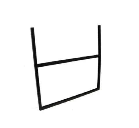 Kit 10 Suporte Placa Simbologia Carga E Produto Perigoso Ferro 30x30