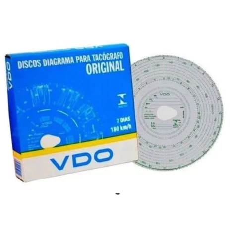 Disco Para Tacógrafo Semanal VDO 7 Dias 180KM - 140250006F