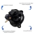 Farol de Milha Auxiliar Neblina Caminhões Mercedes Benz Actros 2016 a 2021 Atego 2013 a 2022 Atron 2014/.... C/Conector na internet