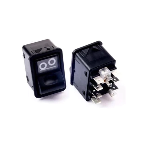 Botão Interruptor Acionamento Suspensor 3 eixo Mbb 1620 1634 2546 1720 Atego Axor Actros 24v - 6955450214