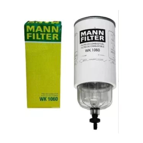 Filtro Racor Combustível Com Visor Copo Para Adaptação WK1060 - Caminhão Universal Diversos 1218E Axor Atego Atron Ford