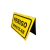 Placa Simbologia Cavalete Amarelo Perigo Afaste-se 34x47 Cm - comprar online