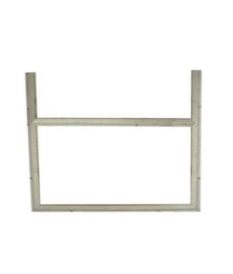 Suporte Placa Simbologia Carga Perigosa 30x30cm Alumínio