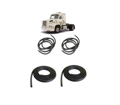 Kit Borracha Porta Externa Interna Volvo Edc Nl 94 95 96 97