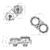 Farol H7 Duplo Diagonal Principal Caminhão Ford Cargo 1317 1722 2422 4331 4532 1217 2428 4030 4432 - anos 2000 até 2012 - comprar online