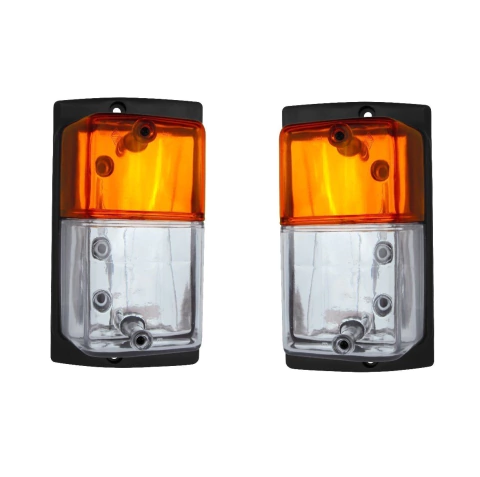 Par de Lanterna Seta Pisca Mb Cara Preta 1113 1313 1513 1518 1519 2013 2213 1934 Bicolor Sport Esportiva