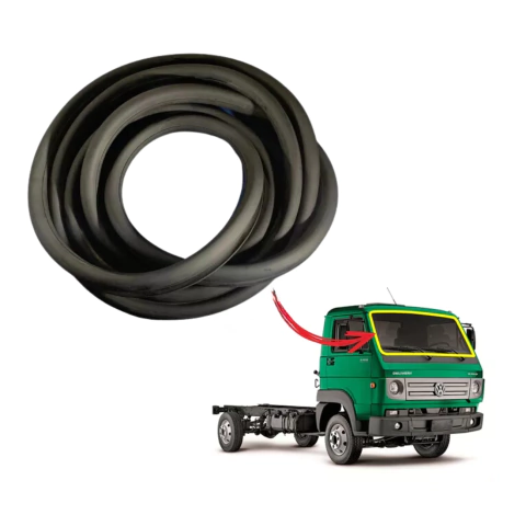 Guarnição Dianteiro Do Para-brisa Vw 11130 1981 a 1989 Delivery 1990 a 2016 Worker 1990 a 2016 Titan 1990 a 2016