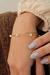 Pulseira De Pérola Com Corrente Cartier - comprar online