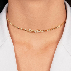 Choker Corrente Grumet Família - comprar online