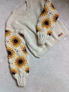 Suéter crudo girasoles - comprar online