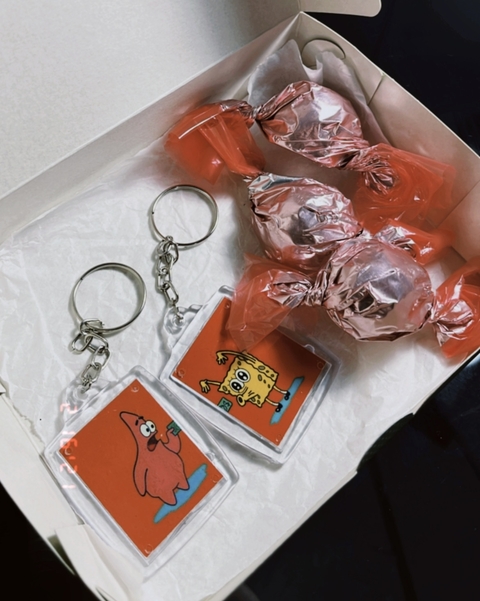 Mini kit Chaveiros Metadinhas