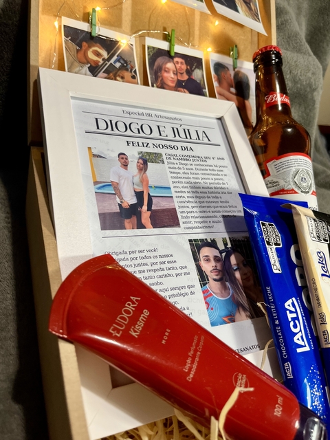 Box Quadro Jornal