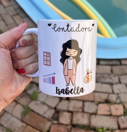 Caneca Cursos/Profissões