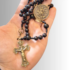 Ornamentum - terço de pescoço - São Bento - comprar online