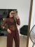 Body Tule Gola Alta - Pistache