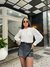 Saia Short de Couro Laila