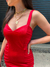 Vestido Acetinado Agata - Pistache