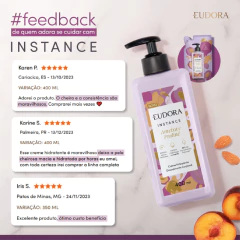 Creme hidratante desodorante corporal Instance Ameixa e Praliné 400ml - Eudora - loja online