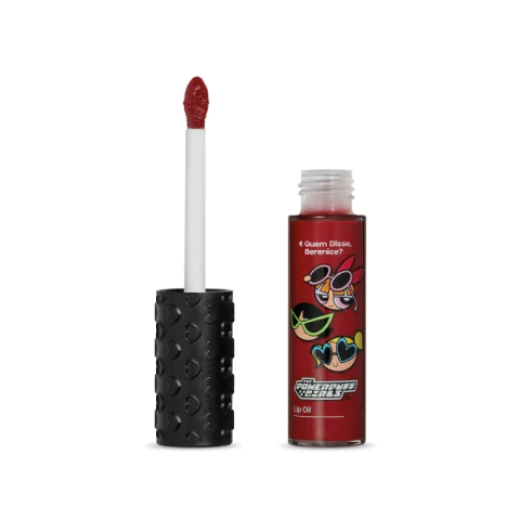 Lip Oil Vermelho Me Sigam Meninas QDB As Meninas Super Poderosas 9,5ml - Quem Disse, Berenice?
