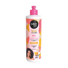 Creme Umidificador de Cachos Salon Line SOS Cachos Mel 500 ml - Salon Line - comprar online