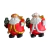 Aplique de Natal em Biscuit- Papai Noel com árvore e estrela
