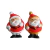 Aplique de Natal em Biscuit - Papai Noel