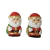 Aplique de Natal em Biscuit - Papai Noel