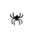 Aplique em Biscuit - Aranha - (02 unidades)