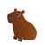 Aplique em Biscuit - Capivara - (02 unidades) - comprar online