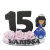 Imagem do Vela Topo de Bolo 15 anos - Boneca