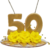 Vela Topo de Bolo 50 anos + - comprar online