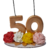 Vela Topo de Bolo 50 anos + - loja online