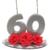 Vela Topo de Bolo 60 anos +