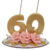Vela Topo de Bolo 60 anos +