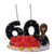 Vela Topo de Bolo 60 anos + (com bonequinha) - Dalara | Velas de Aniversário e Apliques | Artesanato em biscuit