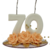 Vela Topo de Bolo 70 anos + - comprar online