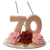 Imagem do Vela Topo de Bolo 70 anos +