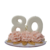 Vela Topo de Bolo 80 anos + - comprar online