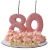Vela Topo de Bolo 80 anos +