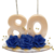 Vela Topo de Bolo 80 anos +