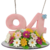 Vela Topo de Bolo 90 anos + - Dalara | Velas de Aniversário e Apliques | Artesanato em biscuit