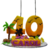 Vela Topo de Bolo - Sunset - comprar online