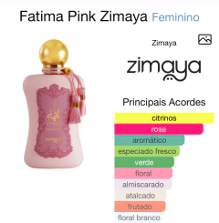 Perfume Zimaya Fatima Extrait De Parfum 100ml na internet