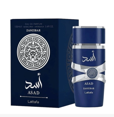 Asad Zanzibar Lattafa Perfumes Masculino